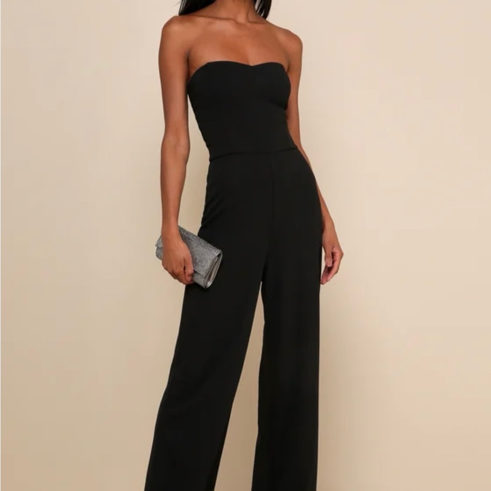 Lulu's Black Jumpsuit